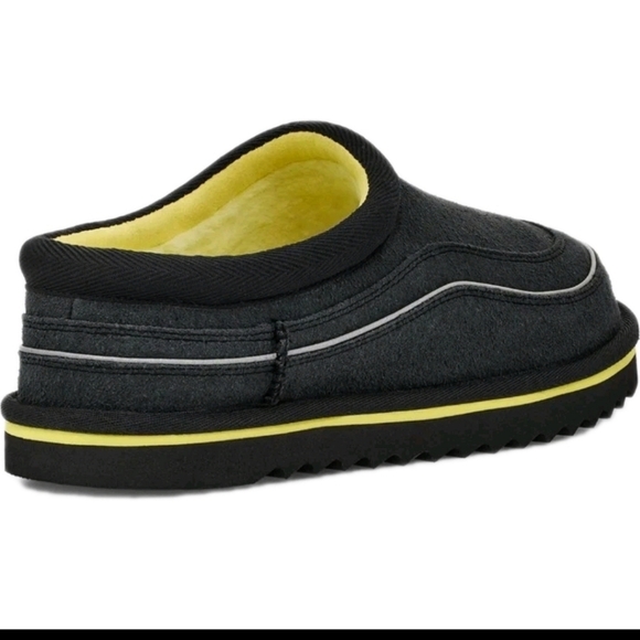 Ugg Mens Blue And Yellow Suede Indoor Outdoor Warm Tasman Cali Wave Slipper 9 main image 11